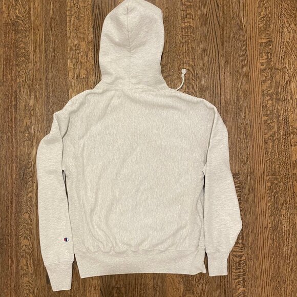 Champion Reverse Weave Hoodie, C Logo (Men Small) - Picture 3 of 5